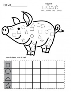 preschool worksheet