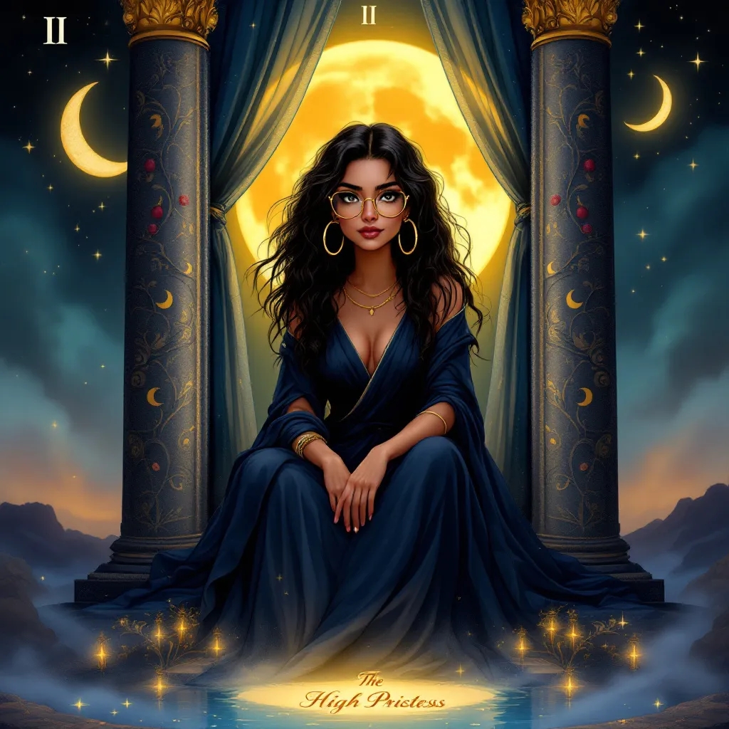 The High Priestess Tarot Card