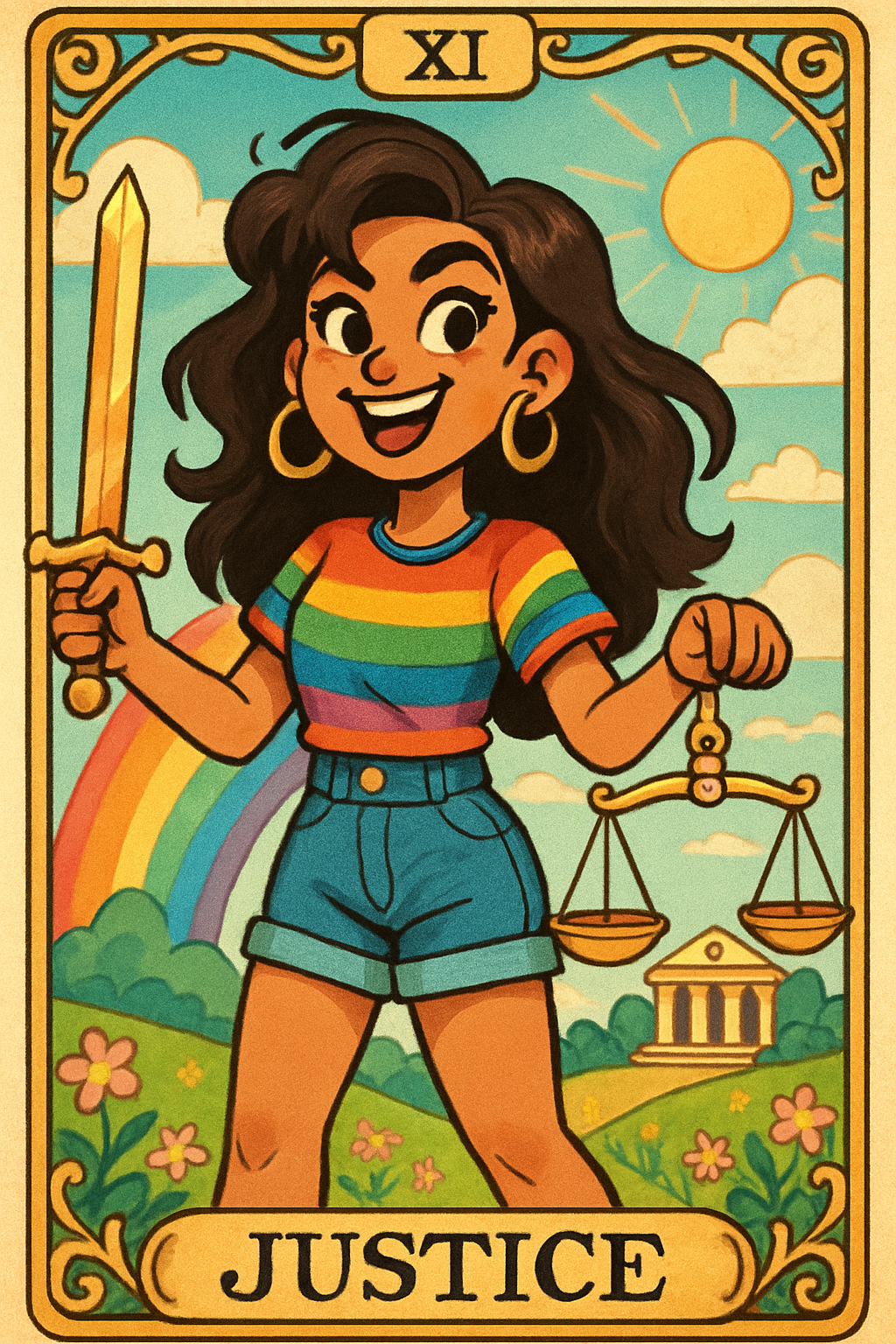 justice tarot card meaning