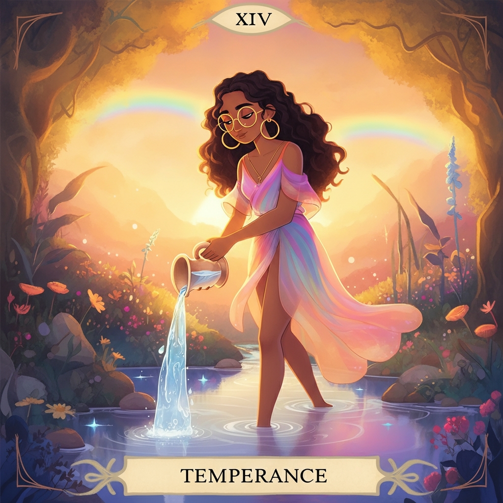 Temperance Tarot Card Meaning